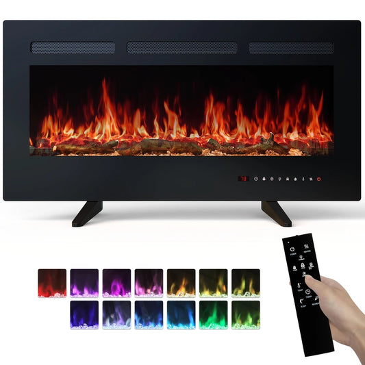 Aurelia 3-in-1 Electric Fireplace Heater