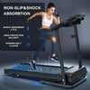 2.5HP motor, 7.5 MPH speed and manual incline treadmill features