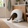 Cat entering a 78L automatic self-cleaning litter box